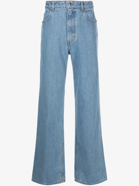 Eckhaus Latta jean à coupe ample
