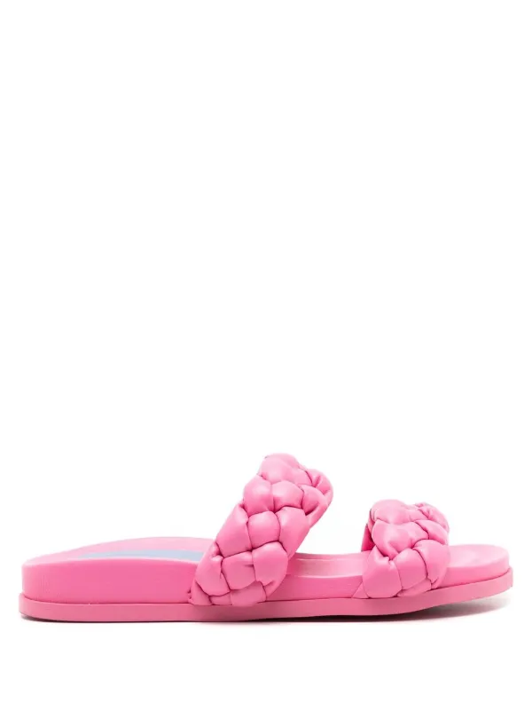 Faux leather flip online flops womens