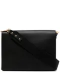 Yu Mei debossed-logo laptop bag - Black