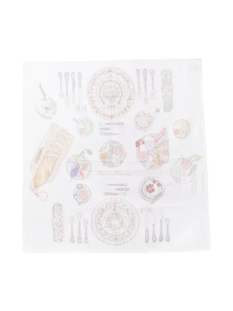 Atelier Choux graphic-print blanket