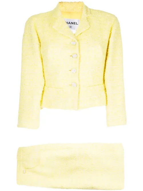 Jupe de tailleur en tweed (2010) - CHANEL Pre-Owned - Modalova