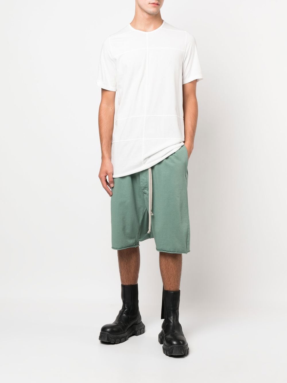 Rick Owens DRKSHDW Shorts met trekkoord - Groen