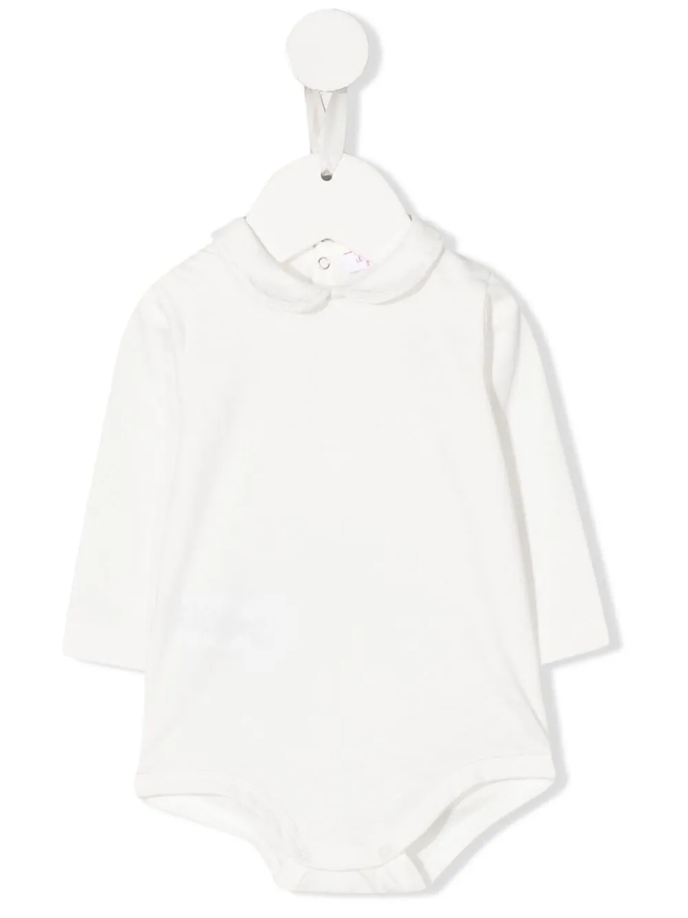 

Il Gufo romper con cuello peter pan - Blanco