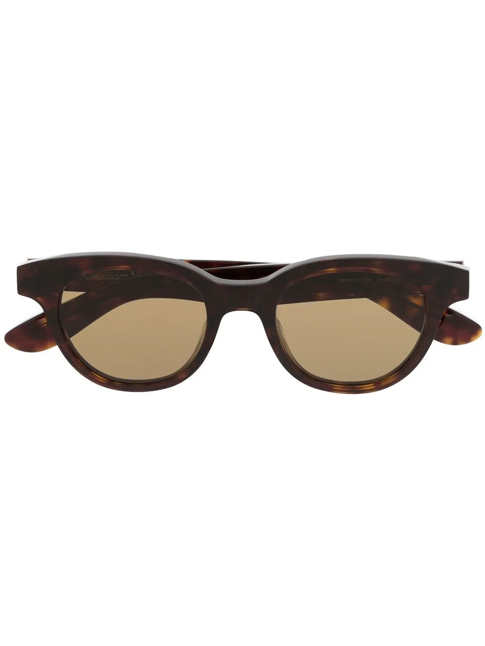 

Alexander McQueen wayfarer-frame sunglasses - Brown