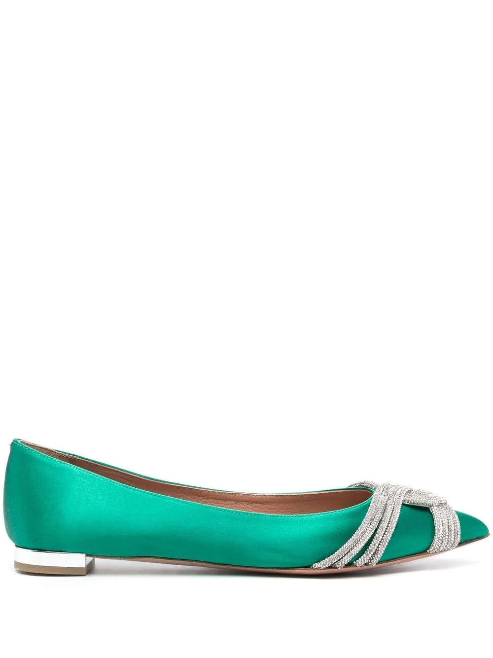 

Aquazzura flats Gatsby - Verde