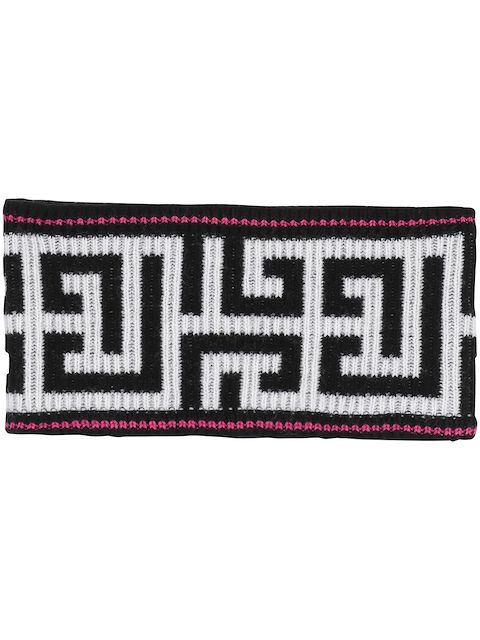 Balmain monogrammed wool headband