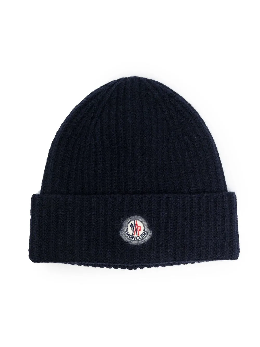 

Moncler Enfant virgin-wool beanie hat - Blue