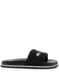 Marc Jacobs The Slide Terry slides - Black