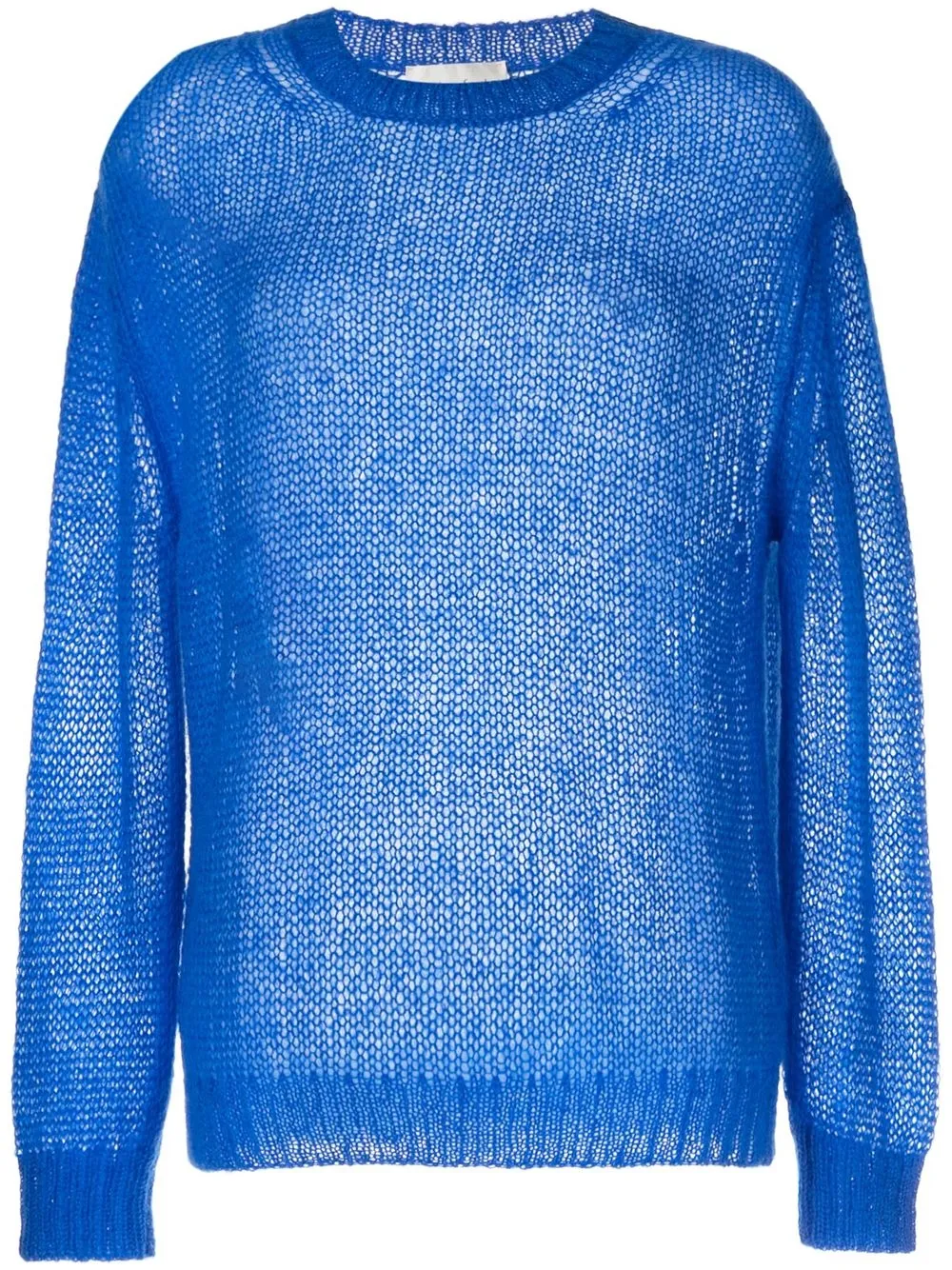 

Forte Forte open-knit crew-neck jumper - Blue