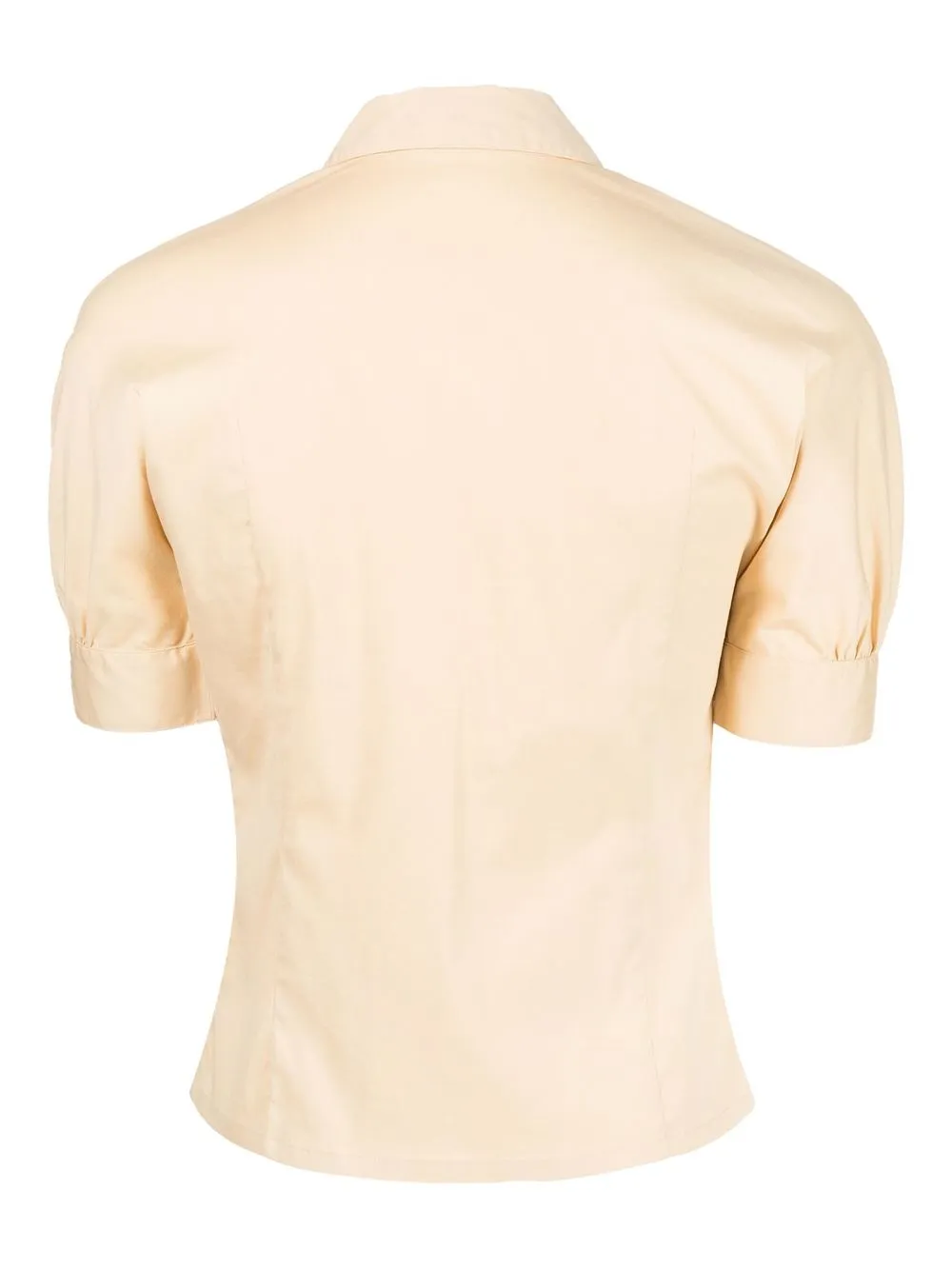 Prada Pre-Owned 2010 gesmockte blouse - Bruin