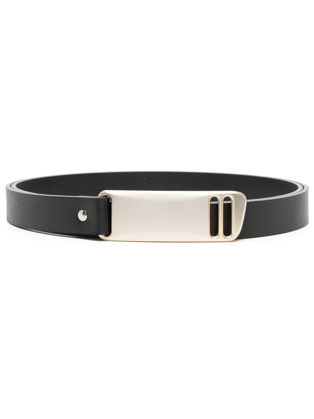 

Issey Miyake buckled leather belt - Black