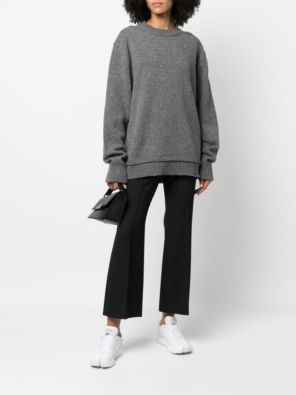 Maison Margiela elbow-patch Knitted Jumper - Farfetch