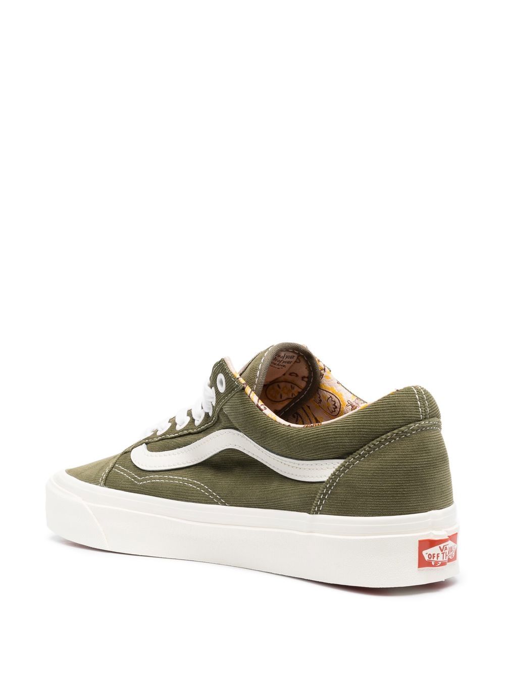 Khaki vans with rose cheap gold