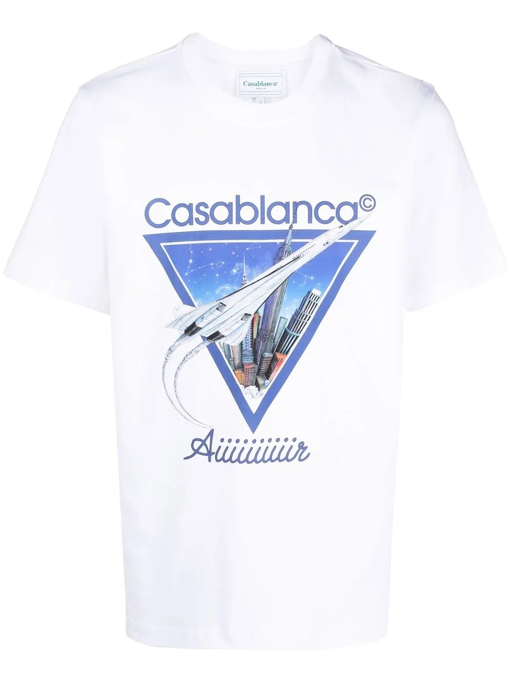 

Casablanca Aiiiiir printed T-shirt - White