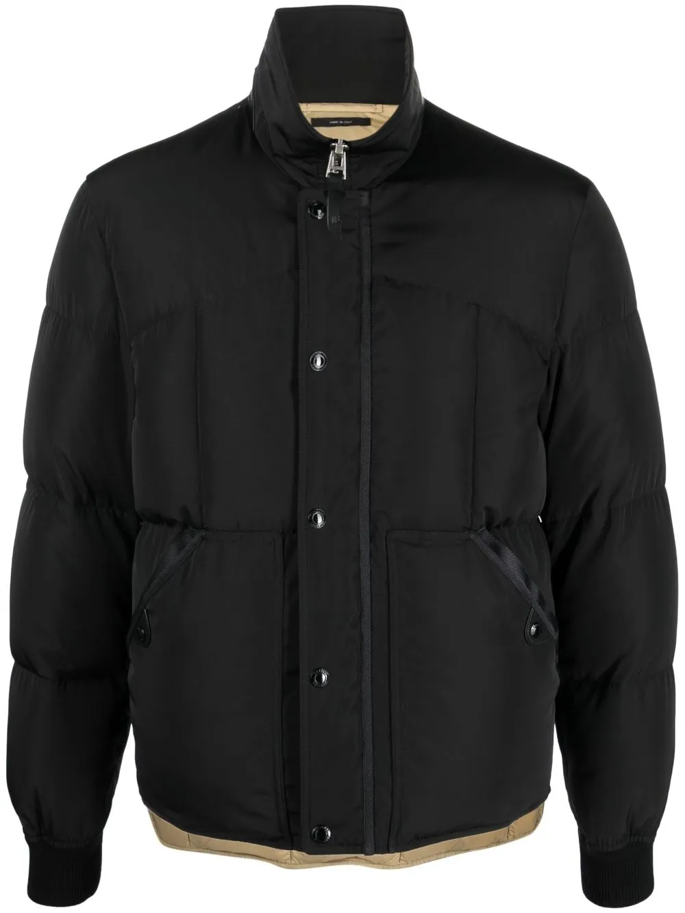 

TOM FORD Ottoman down jacket - Black