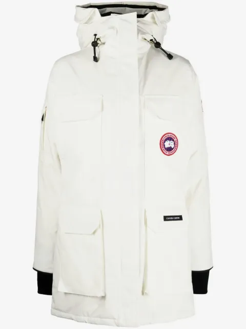 Canada Goose abrigo capitonado con parche del logo