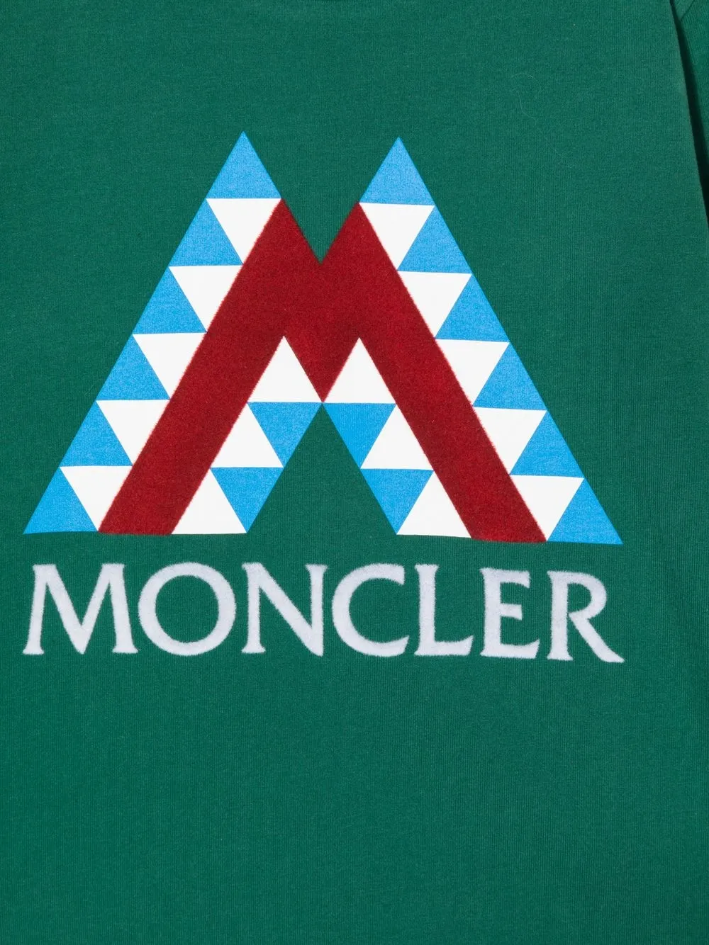 Moncler Enfant モンクレール・アンファン ロゴ ロングTシャツ - FARFETCH 