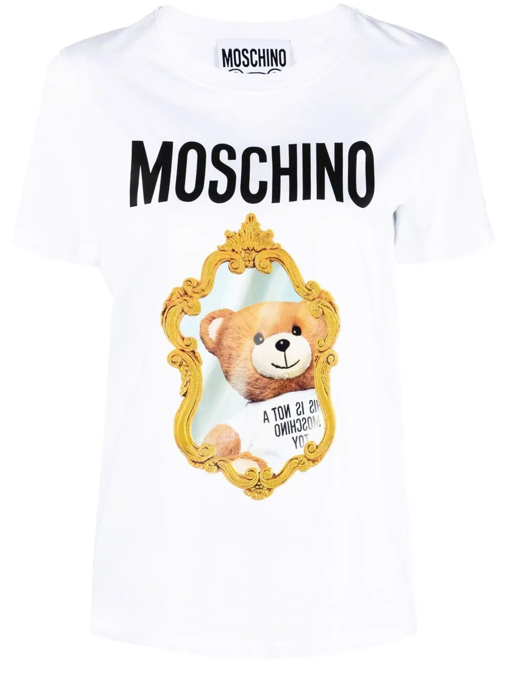 

Moschino playera con estampado Teddy Bear - Blanco