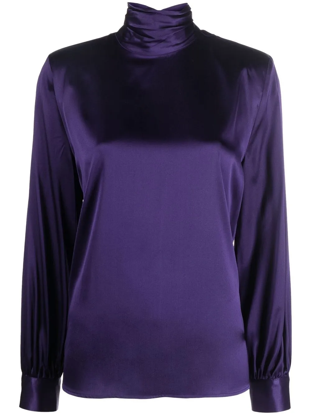 

PINKO blusa con detalle de abertura - Morado