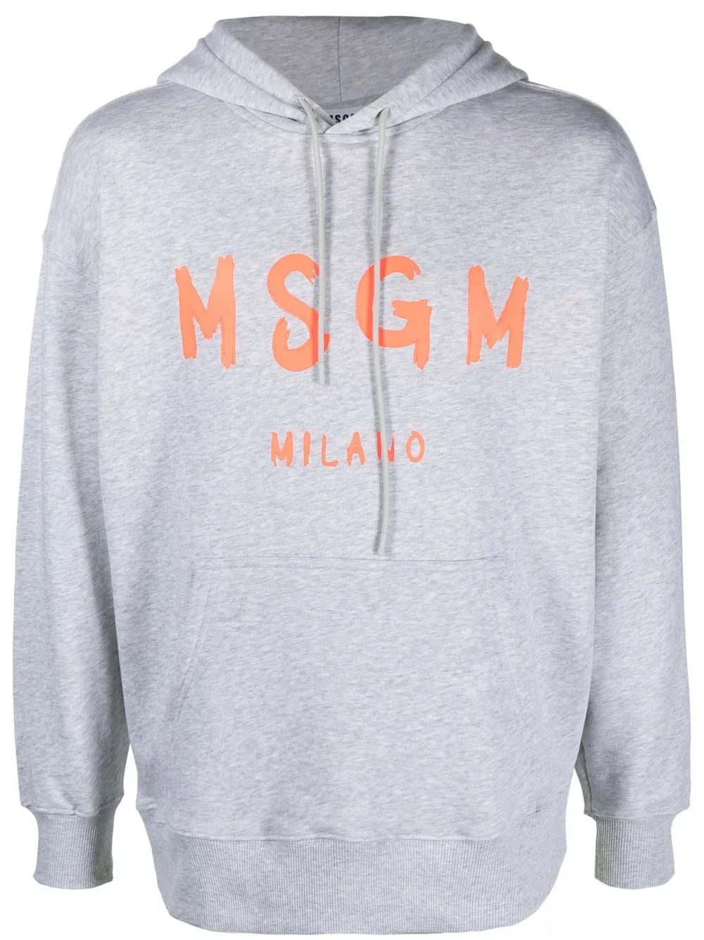 

MSGM hoodie con logo de grafiti - Gris