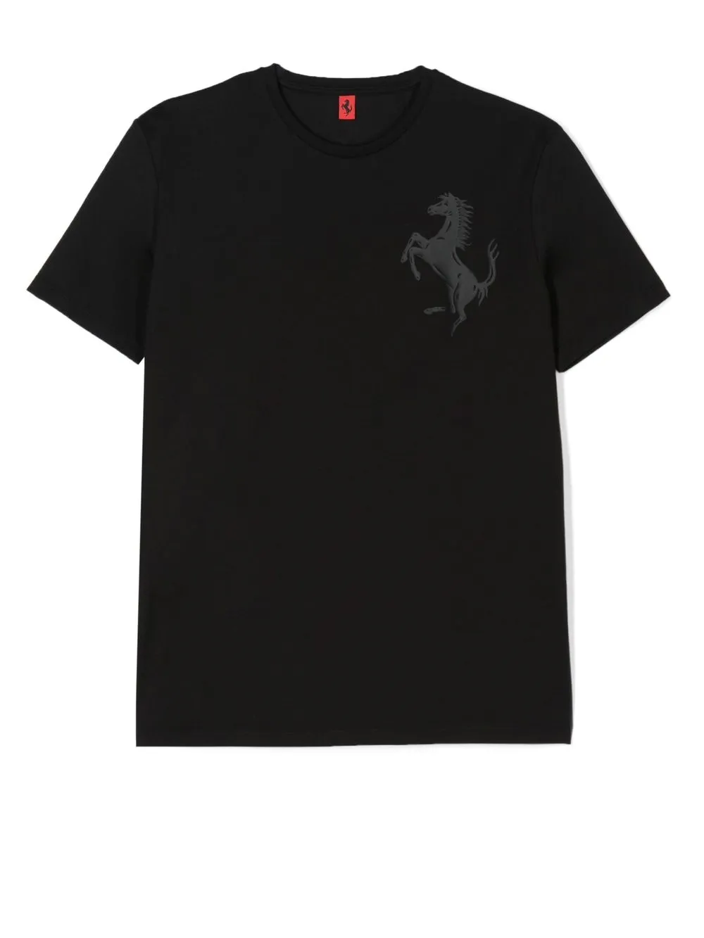 

Ferrari Kids playera Prancing Horse - Negro