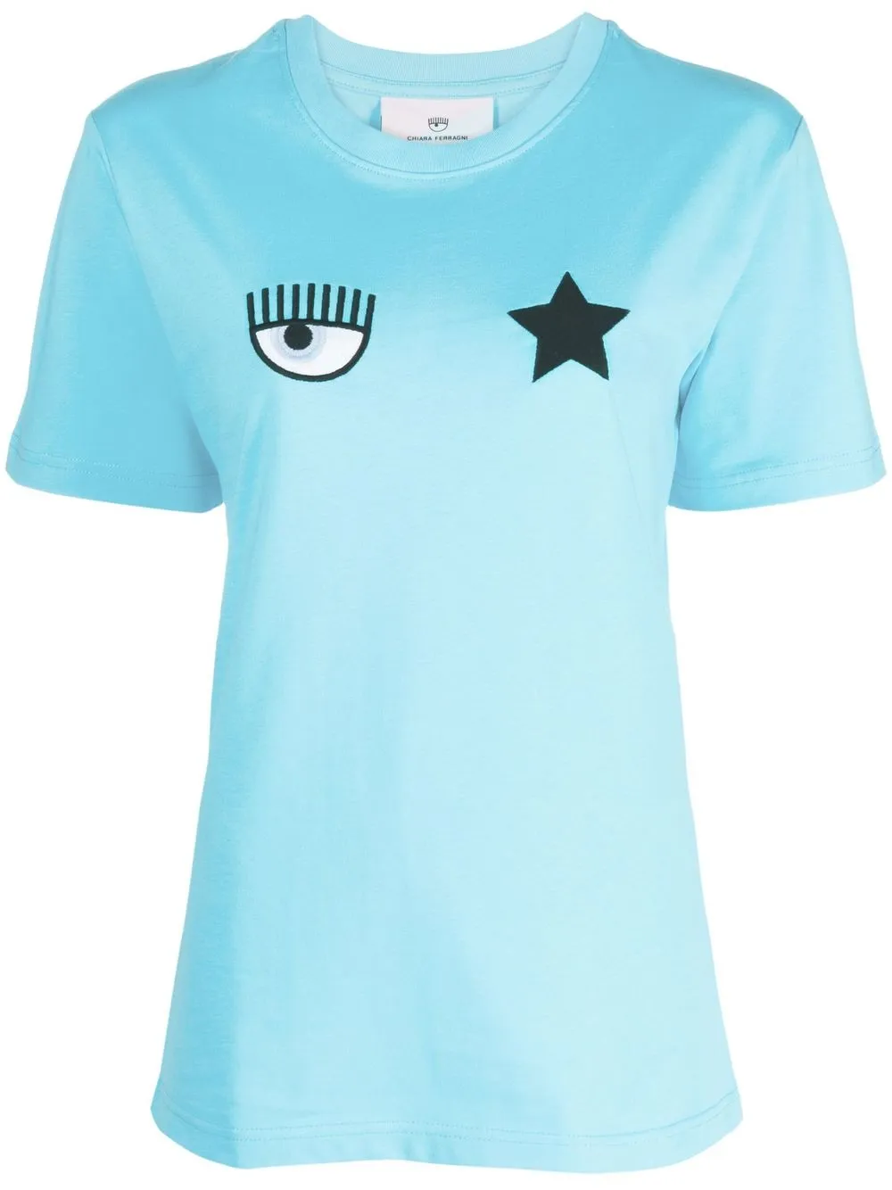 

Chiara Ferragni playera Eye Star - Azul