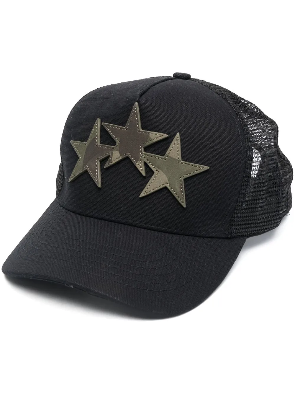 

AMIRI gorra con parche de estrella - Negro