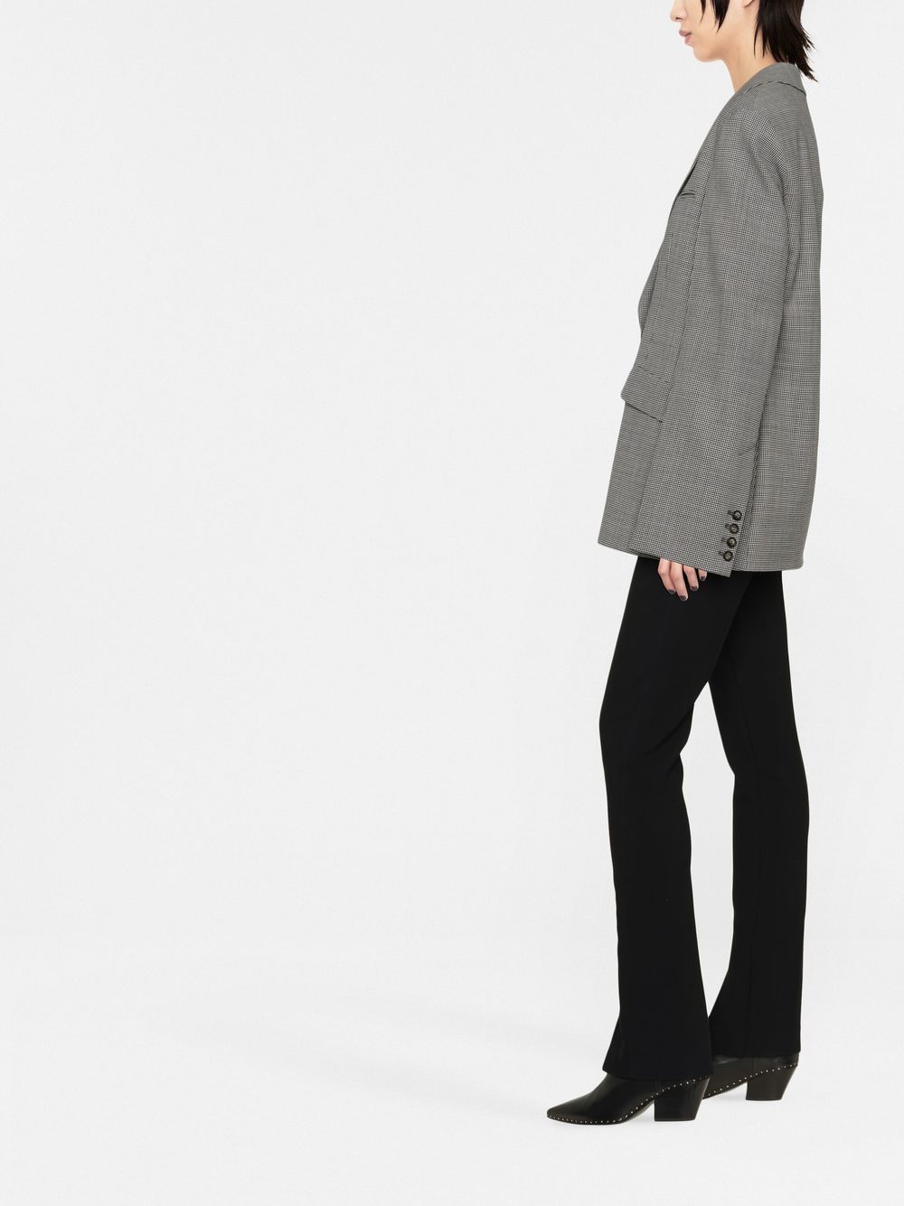 Nanushka puppytooth oversized blazer Women