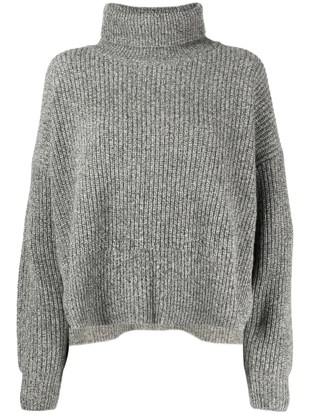 

Won Hundred ribbed-knit roll-neck jumper - Grey