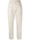 AMISH high-rise mom jeans - Neutrals