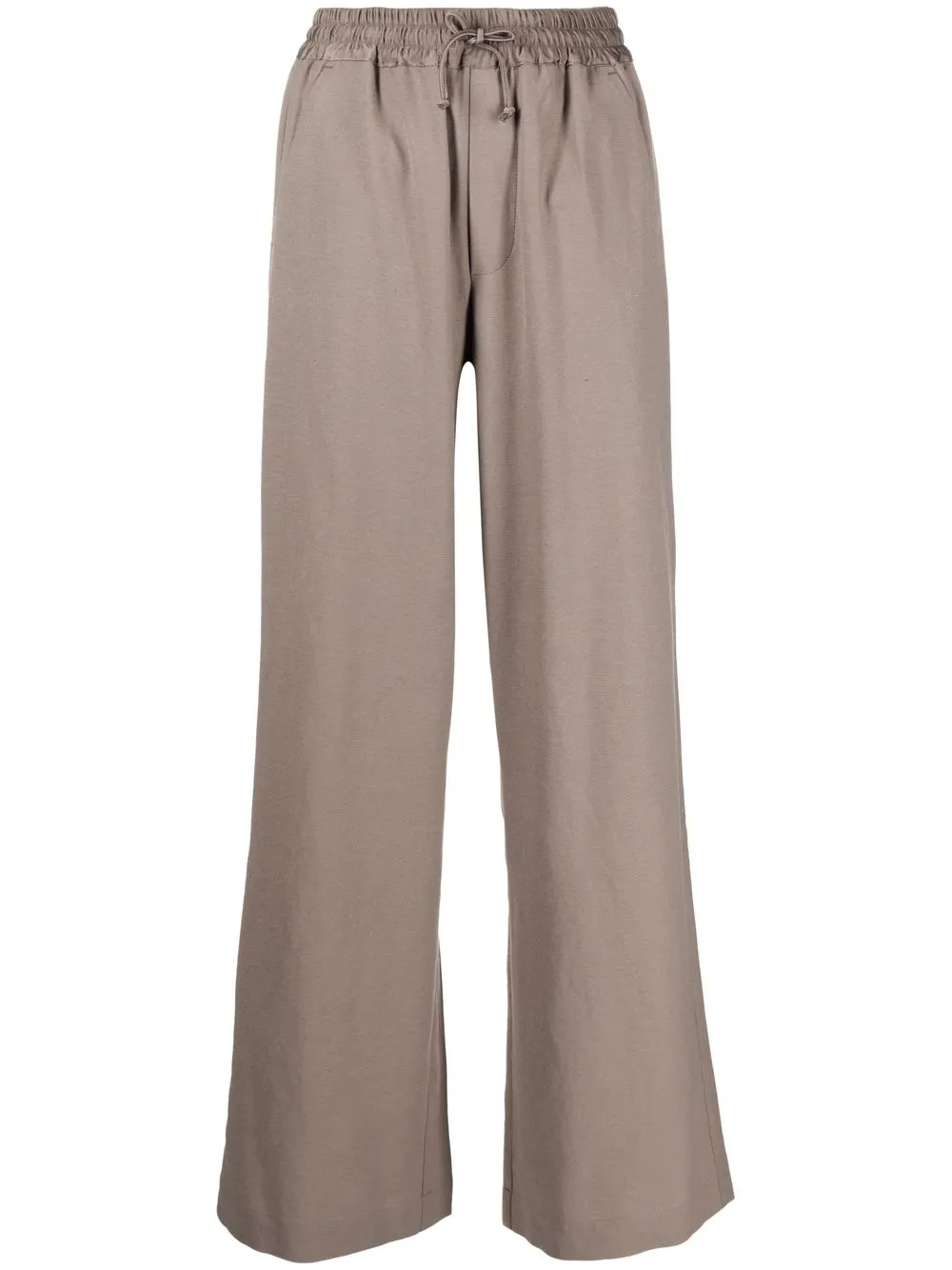 

Won Hundred wide-leg drawstring trousers - Brown