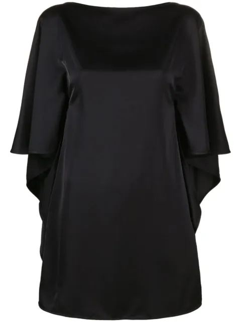 The Attico batwing-sleeve mini dress