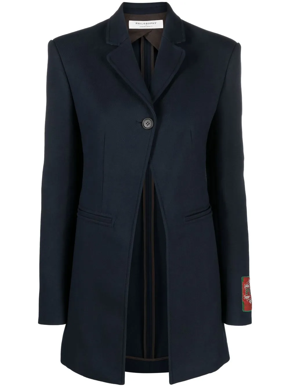 

Philosophy Di Lorenzo Serafini blazer de vestir con botones - Azul