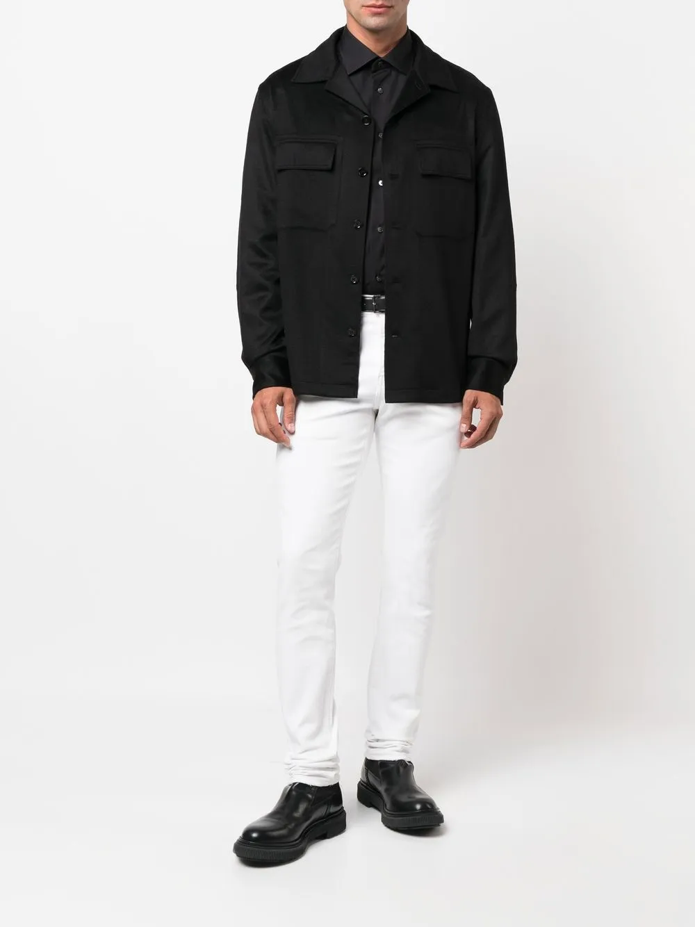 Zegna Alba Oasi Cashmere Overshirt - Farfetch