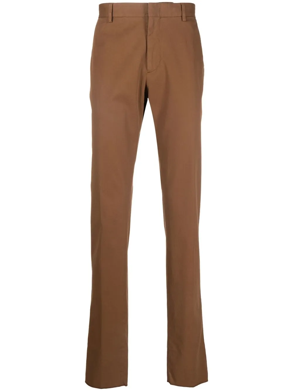 

Zegna straight-leg chino trousers - Brown