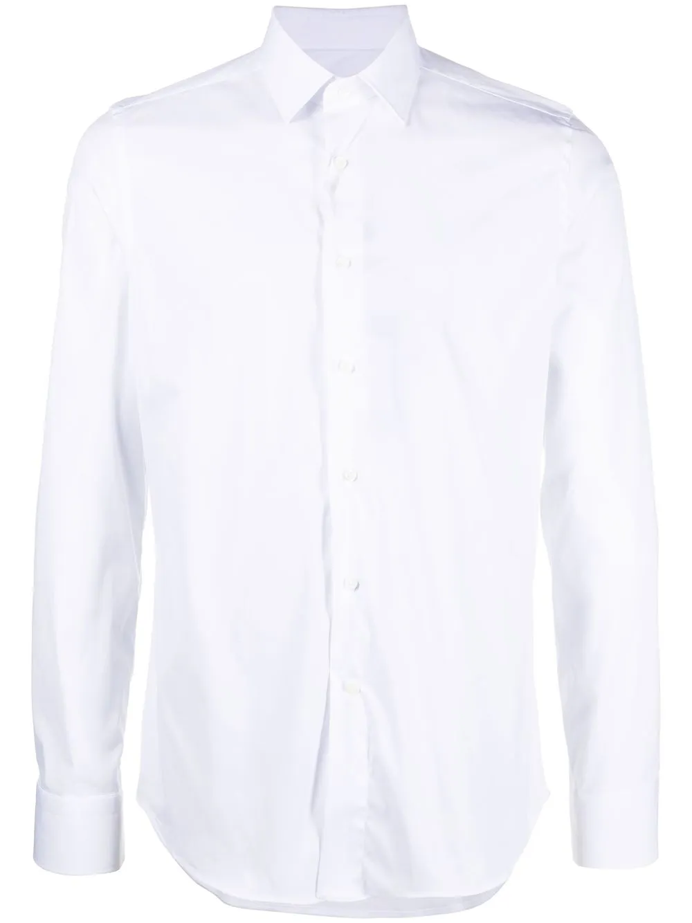 

Canali camisa slim con botones - Blanco