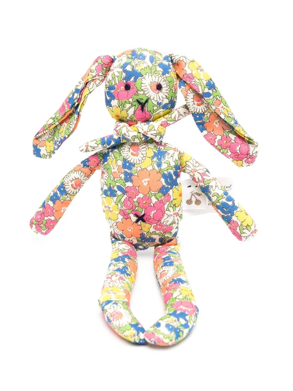 

Bonpoint floral-print rabbit soft toy - Green