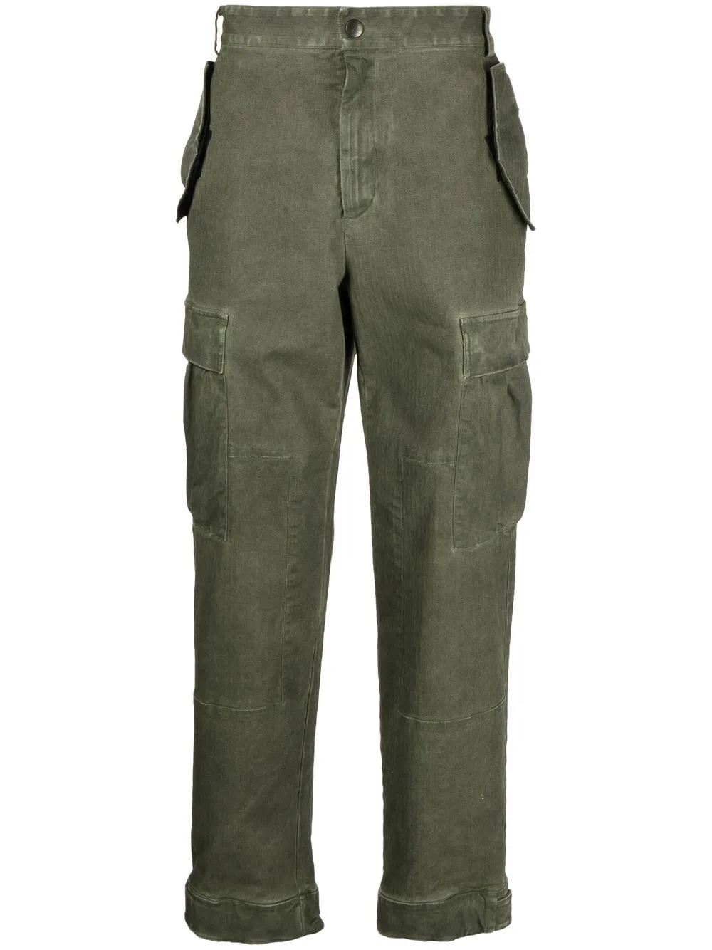 

Premiata denim cargo pants - Green