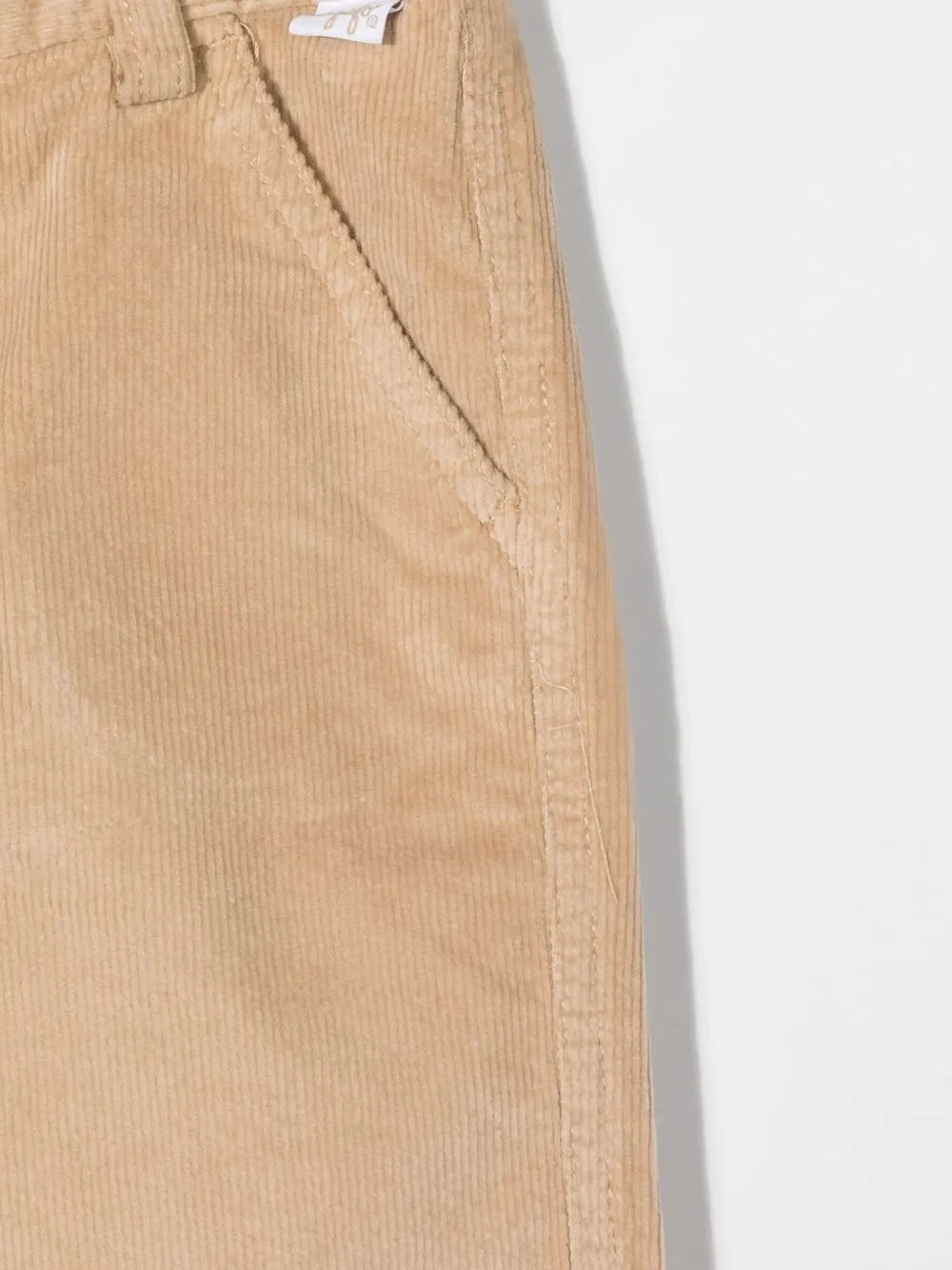  Il Gufo Pantalon En Velours Côtelé à Coupe Droite - Tons Neutres 