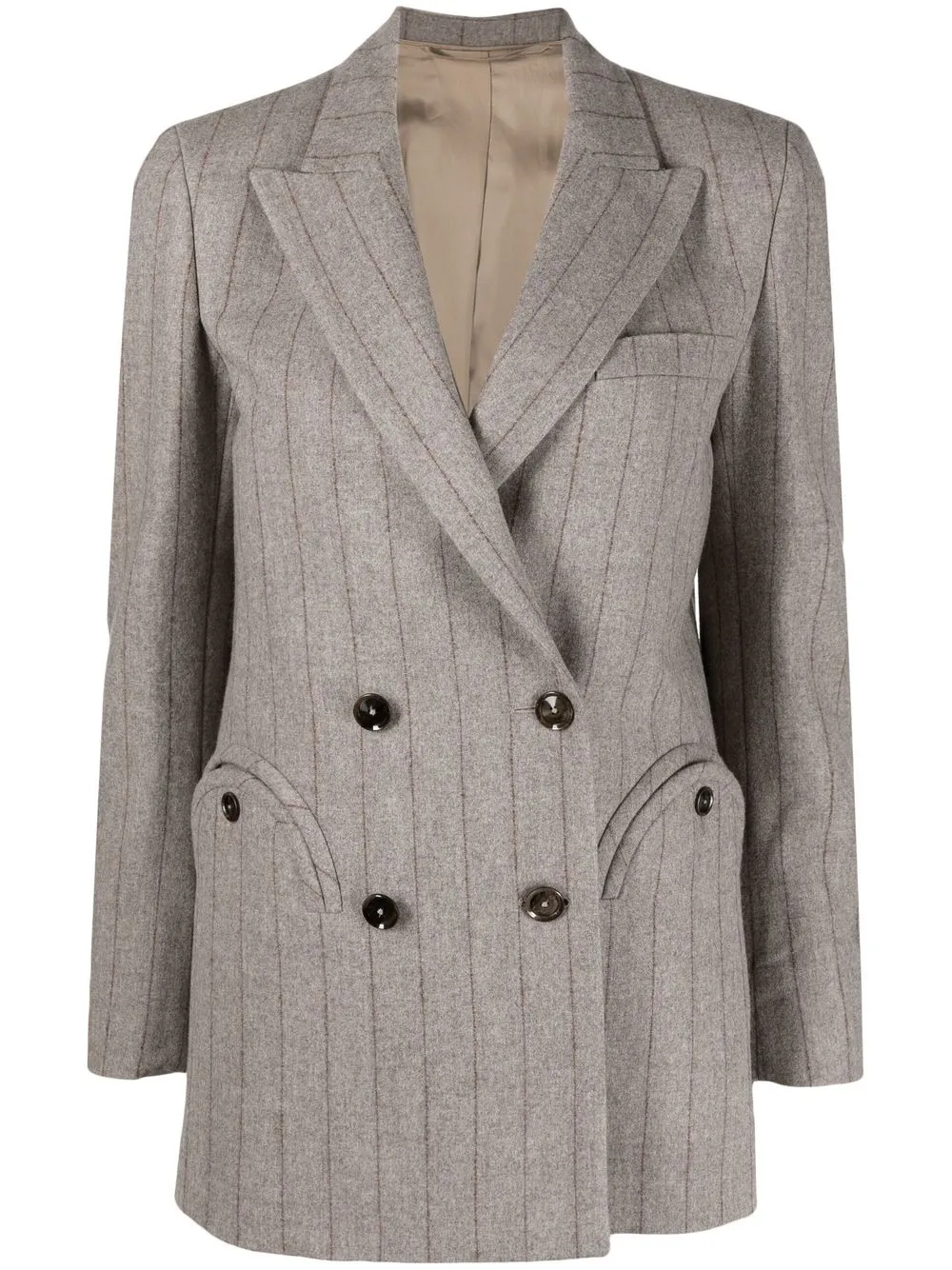 Blazé Milano Striped double-breasted Blazer - Farfetch