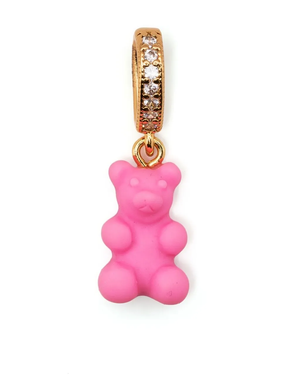 

Crystal Haze dije Nostalgia Bear bañado en oro de 18kt - Rosado