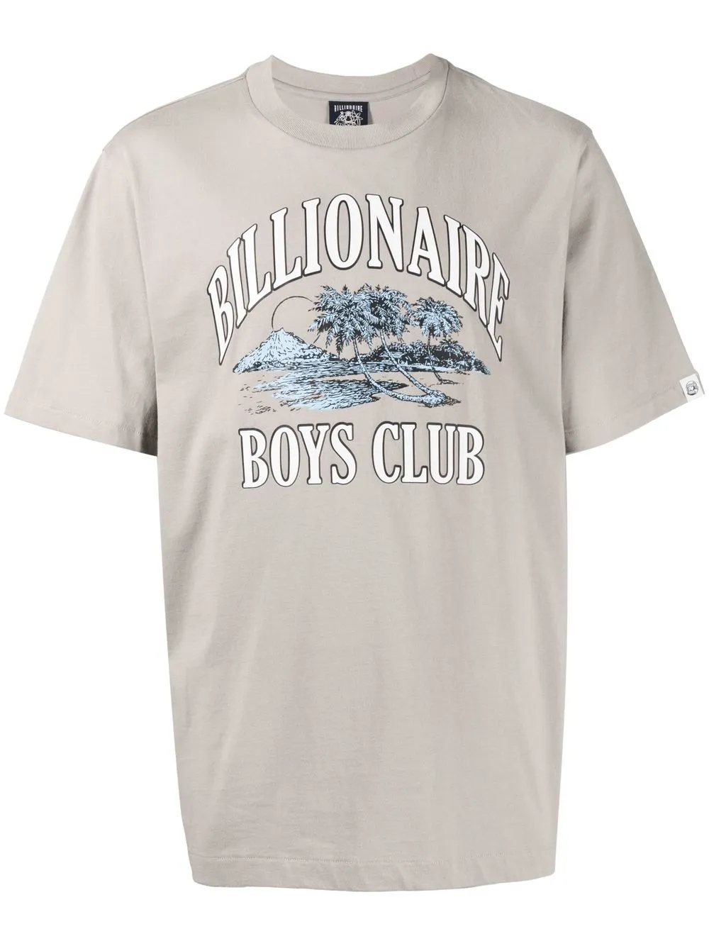 

Billionaire Boys Club Paradise logo print T-shirt - Grey