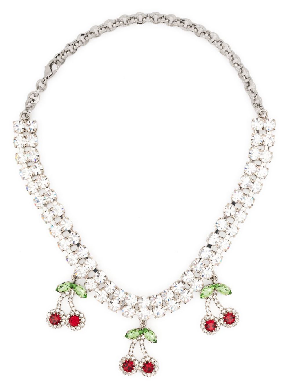 Alessandra Rich strawberry-motif Chain Necklace - Farfetch