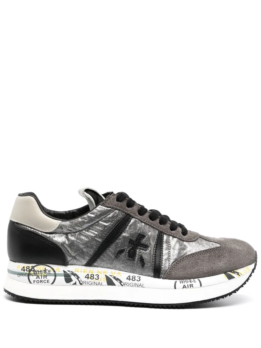 

Premiata platform-sole low-top sneakers - Silver