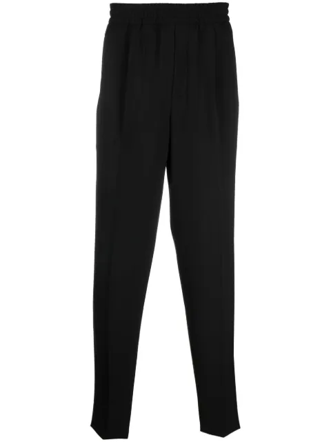 Zegna welt-pocket tapered-leg trouser