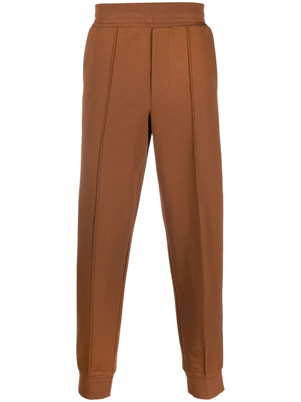 

Zegna pants con logo bordado - Marrón