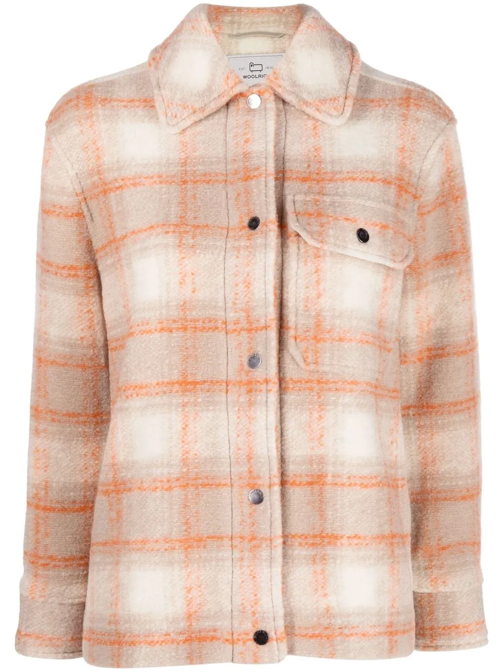 

Woolrich chamarra oversize - Neutro