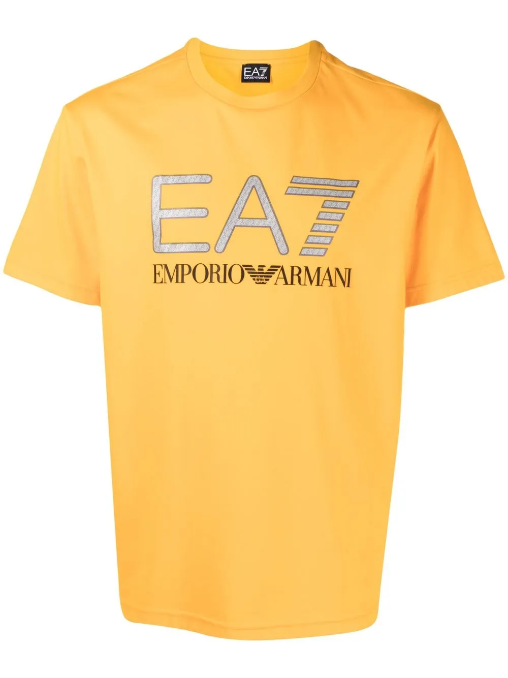 

Ea7 Emporio Armani playera con logo estampado - Amarillo