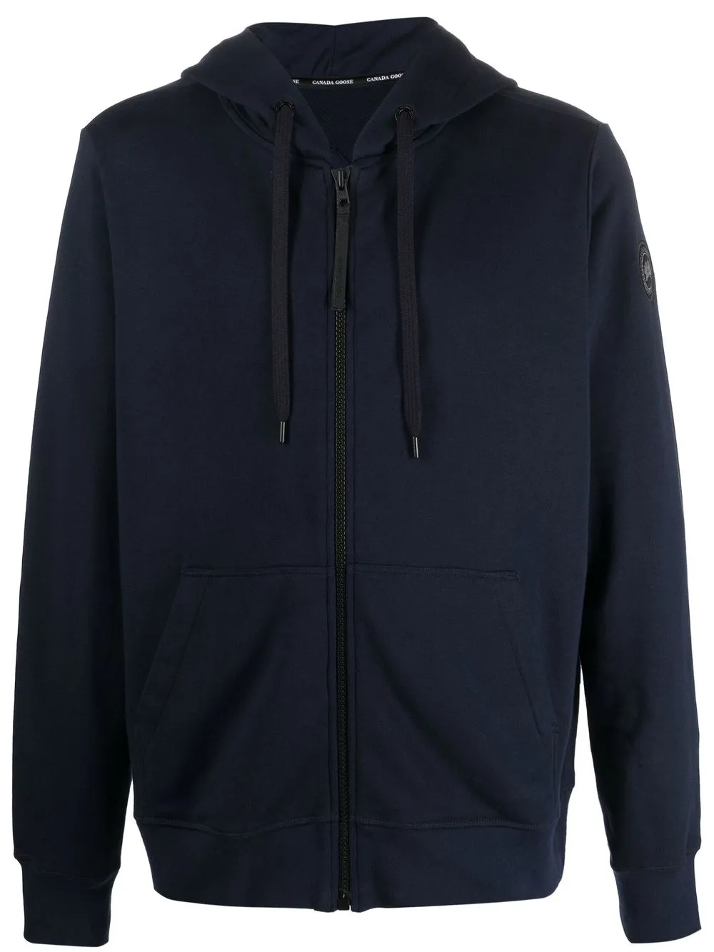 

Canada Goose logo zipped hoodie - Blue