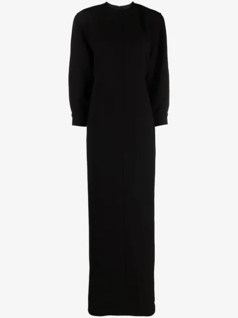 Saint Laurent open-back maxi dress